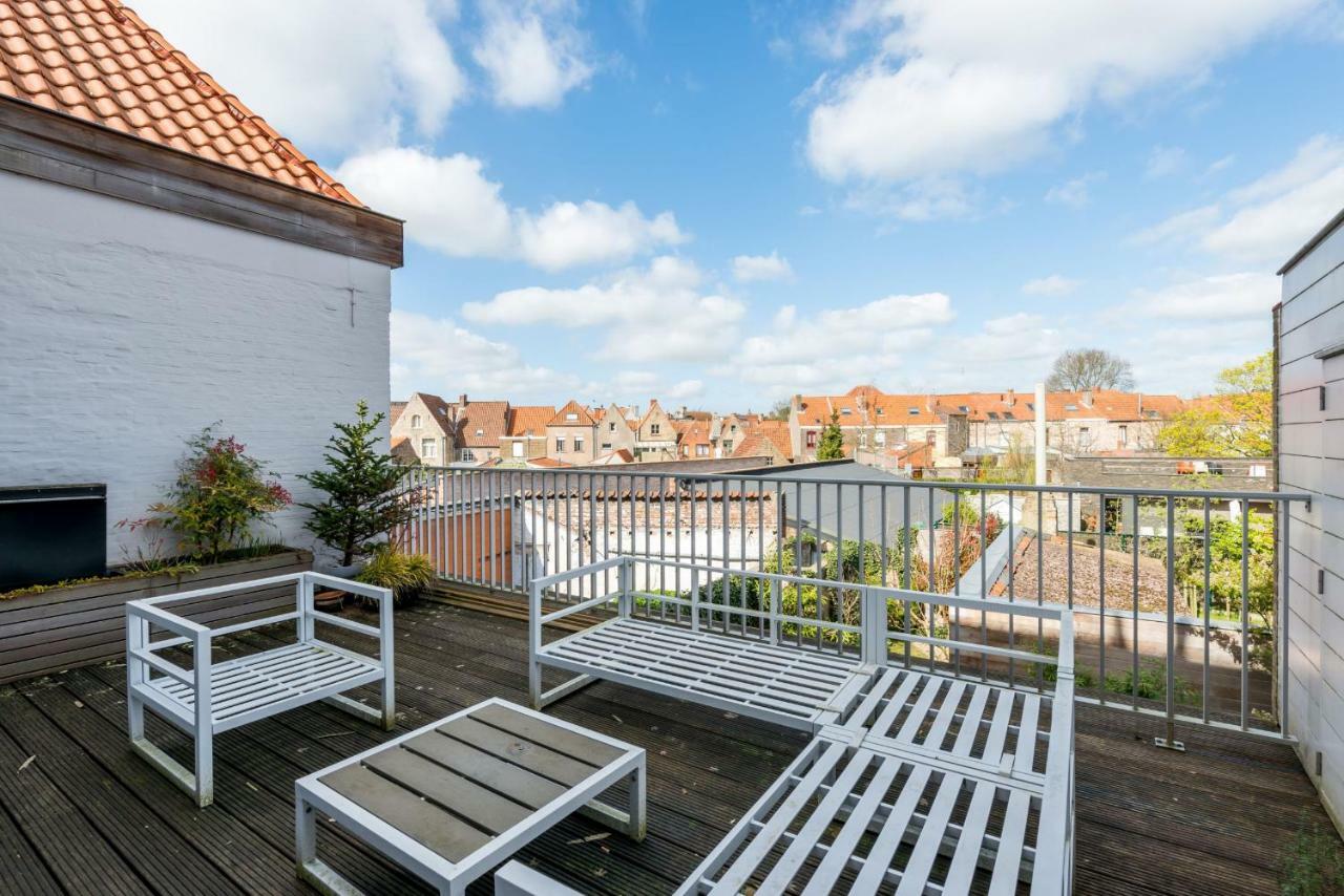 Guesthouse De Roode Bruges Esterno foto
